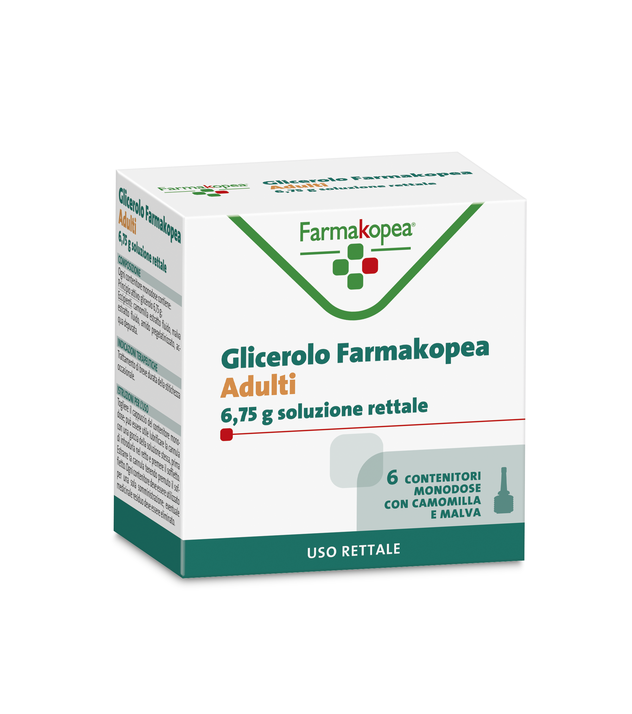 GLICEROLO FARMAK*AD 6CONT6,75G - Farmacia Mortise