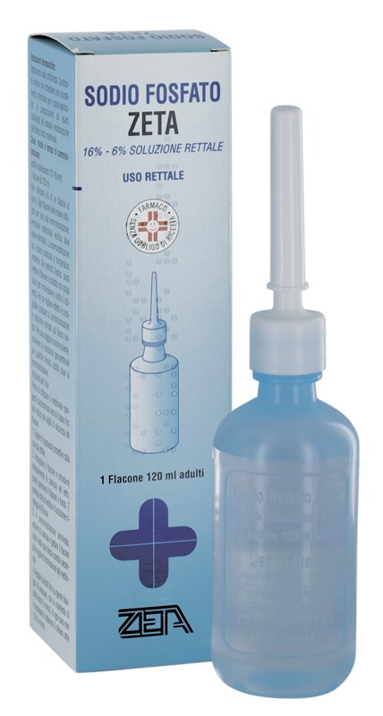 SODIO FOSFATO ZETA*RETT 120ML - Farmacia Mortise