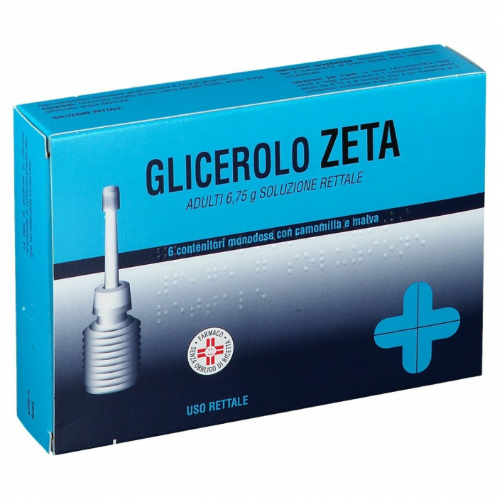GLICEROLO ZETA*6CONT 6,75G CAM - Farmacia Mortise