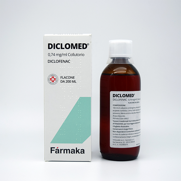 DICLOMED*COLLUT 1FL 200ML - Farmacia Mortise