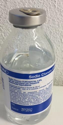 SODIO CLORURO EUROS*0,9% 100ML - Farmacia Mortise