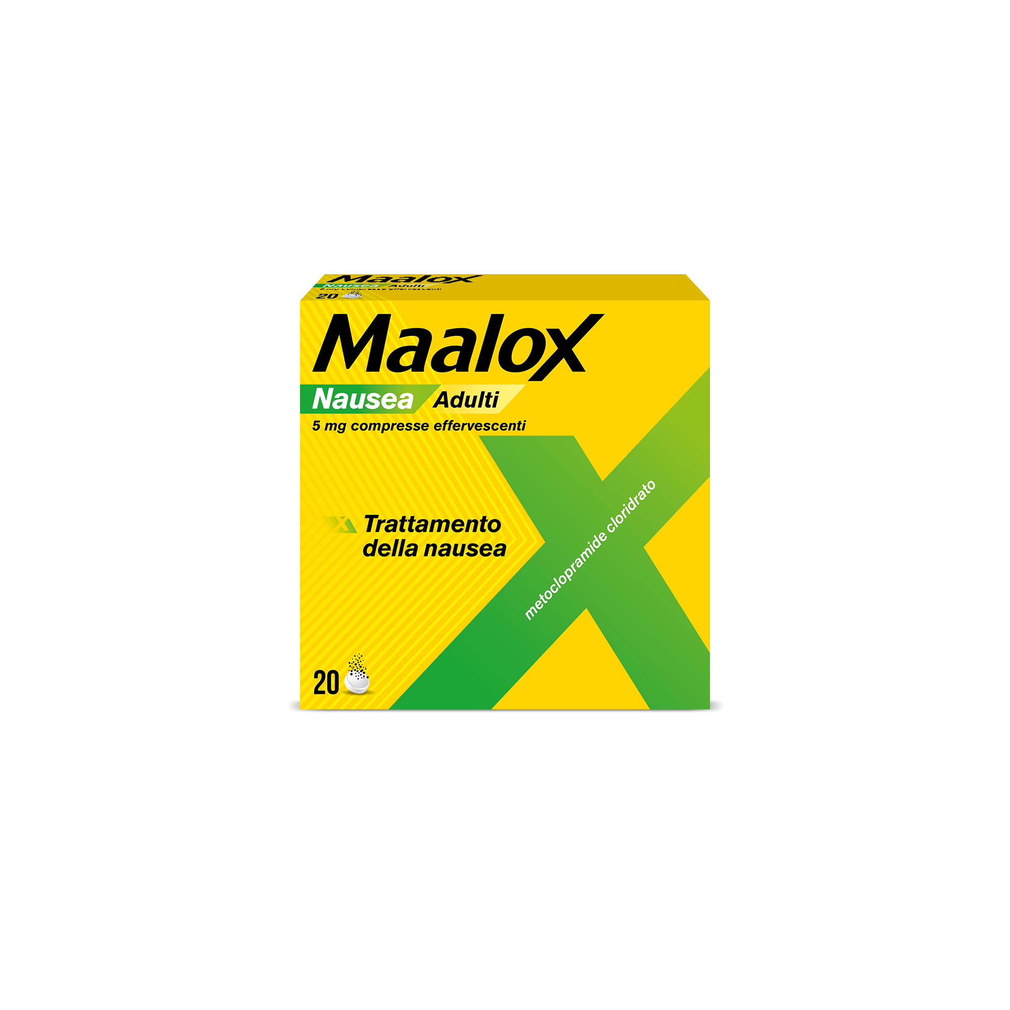 MAALOX NAUSEA*20CPR EFF 5MG - Farmacia Mortise