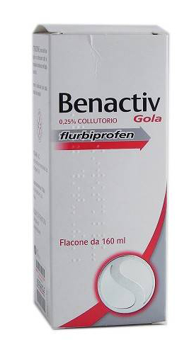 BENACTIV GOLA*COLLUT 160ML 2,5 - Farmacia Mortise