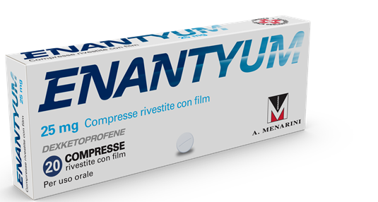 ENANTYUM*20CPR RIV 25MG - Farmacia Mortise