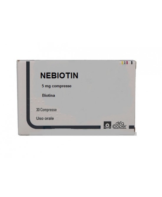 NEBIOTIN*30CPR 5MG - Farmacia Mortise
