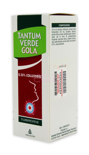TANTUM VERDE GOLA*COLLUT 160ML - Farmacia Mortise