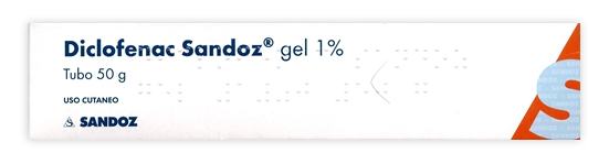 DICLOFENAC SAND*GEL 50G 1% - Farmacia Mortise