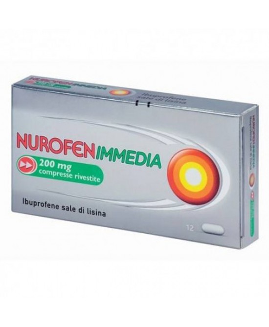 NUROFENIMMEDIA*12CPR RIV 200MG - Farmacia Mortise