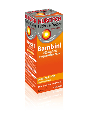 NUROFEN FEBBRE D*200MG/5ML ARA - Farmacia Mortise