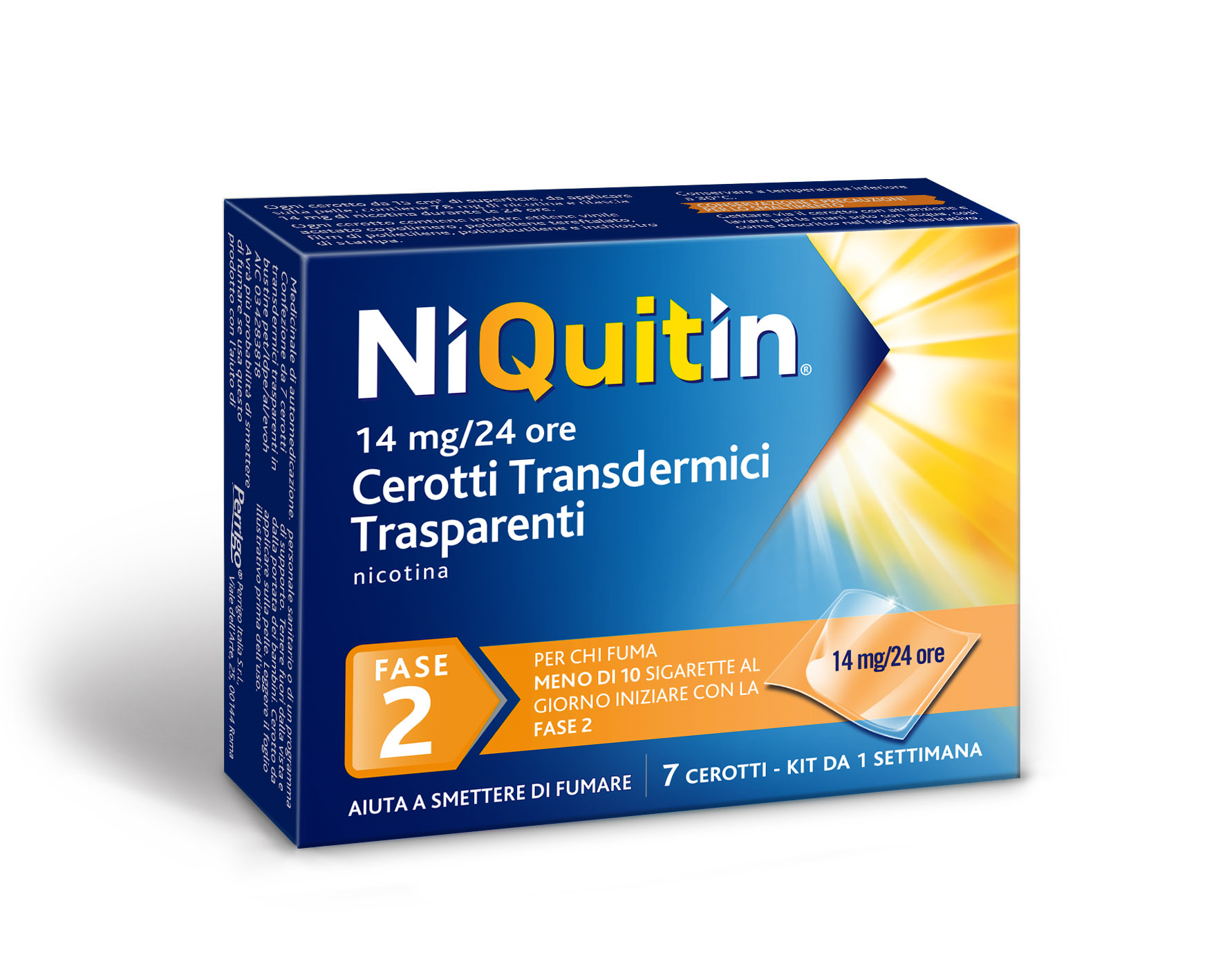 NIQUITIN*7CER TRANSD 14MG/24H - Farmacia Mortise