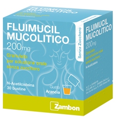 FLUIMUCIL MUCOL*30BUST200MGS/Z - Farmacia Mortise