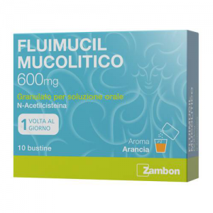 FLUIMUCIL MUCOL*OS 10BUST600MG - Farmacia Mortise