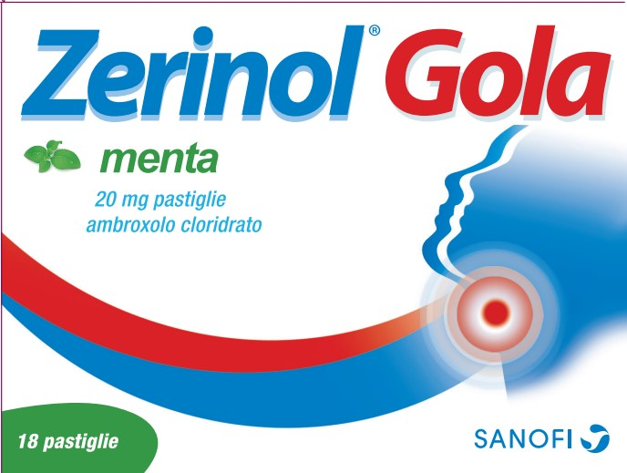 ZERINOL GOLA MENTA*18PAST 20MG - Farmacia Mortise