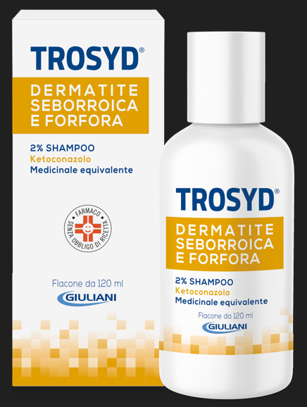 TROSYD DERMATITE SEB*SH120ML2% - Farmacia Mortise