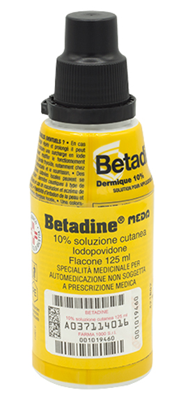 BETADINE*SOLUZ CUT 125ML 10% - Farmacia Mortise