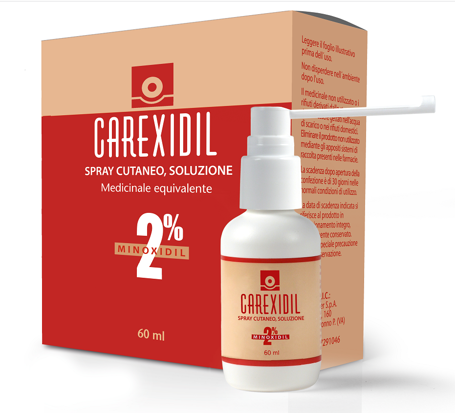 CAREXIDIL*SOLUZ CUT 60ML 2% - Farmacia Mortise