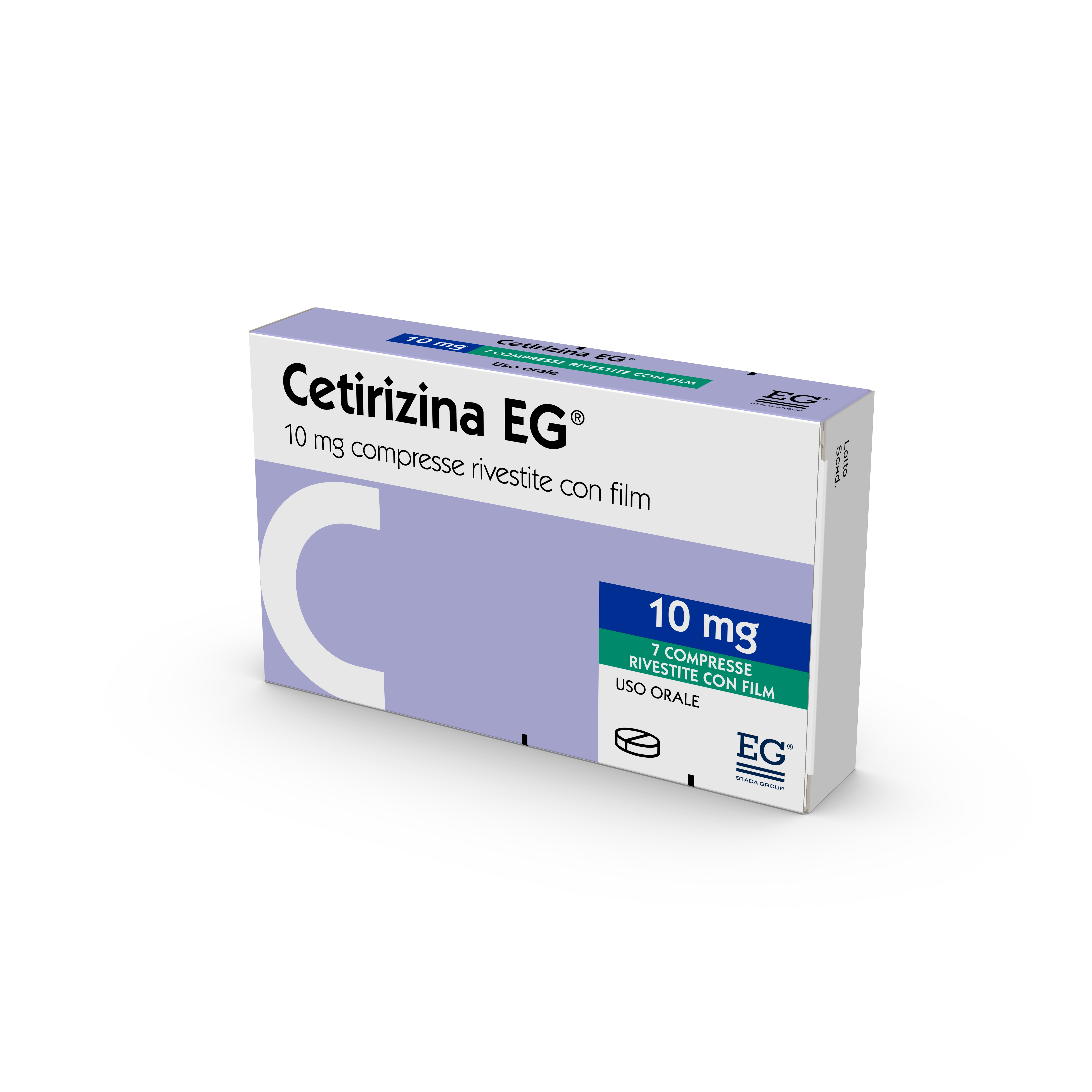 CETIRIZINA EG*7CPR RIV 10MG - Farmacia Mortise