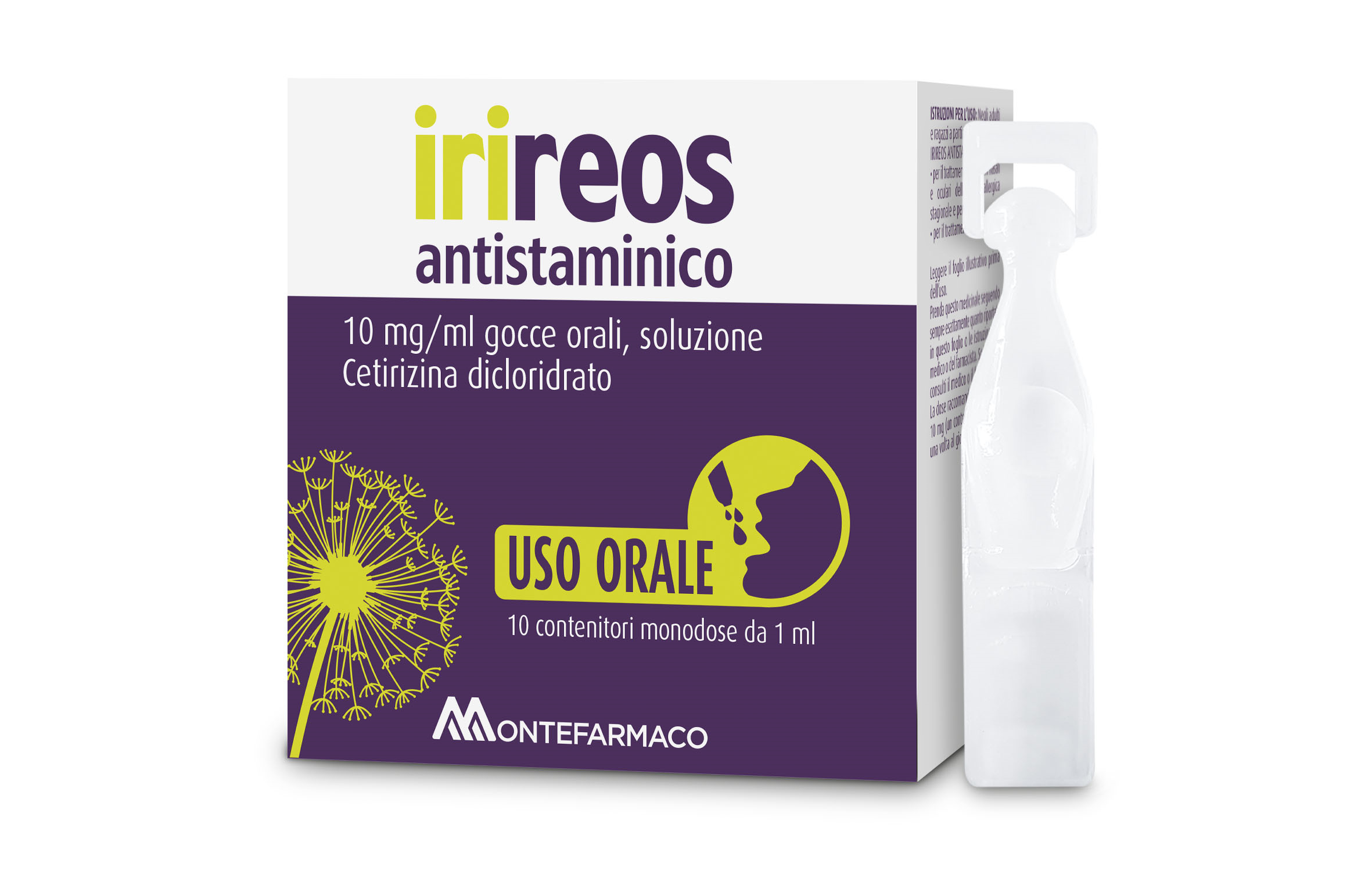 IRIREOS ANT*OS GTT 10FL10MG1ML - Farmacia Mortise