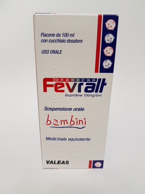 FEVRALT*BB OS SOSP 100MG/5ML - Farmacia Mortise
