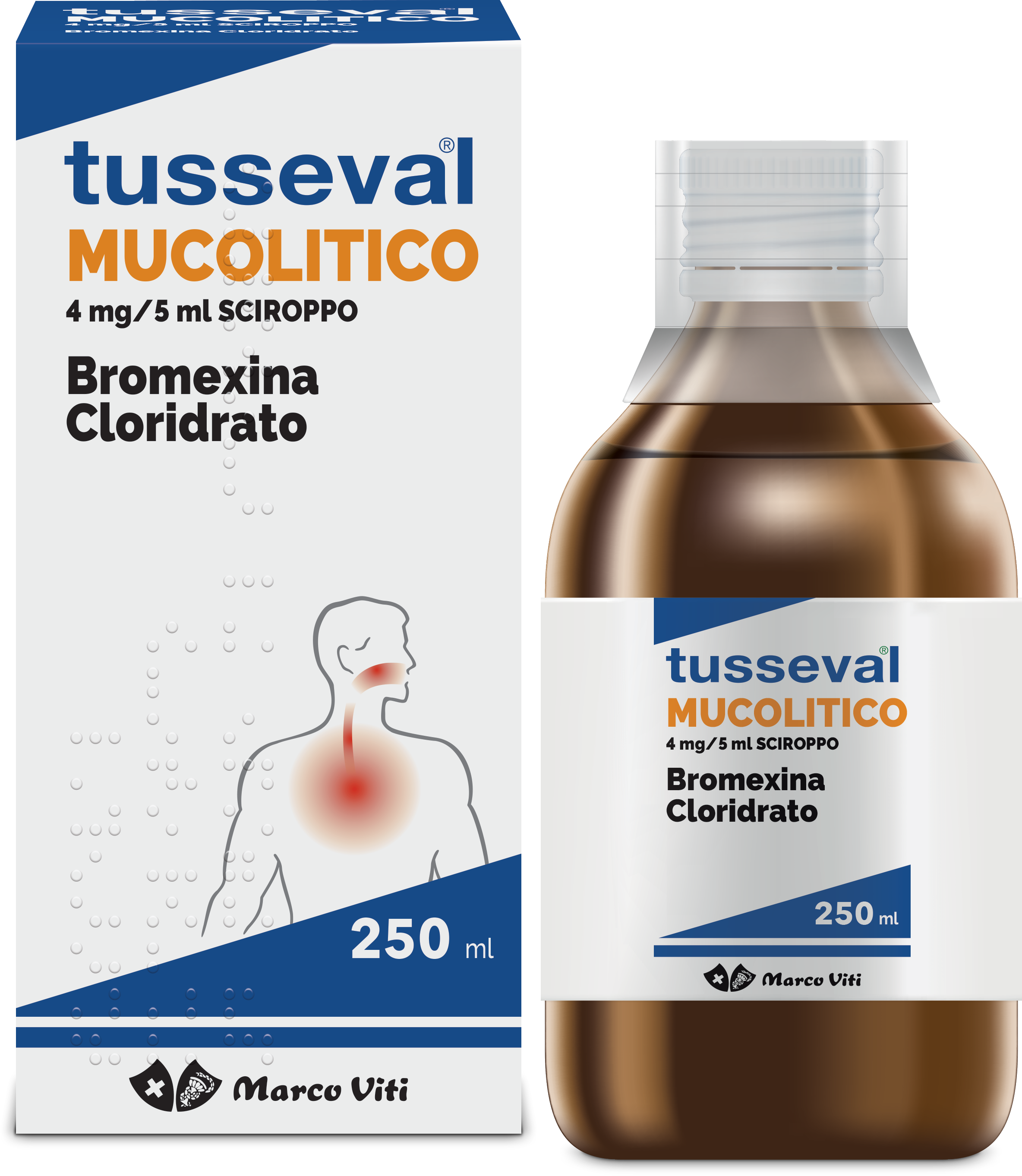 TUSSEVAL MUCOLITICO*SCIR 250ML - Farmacia Mortise