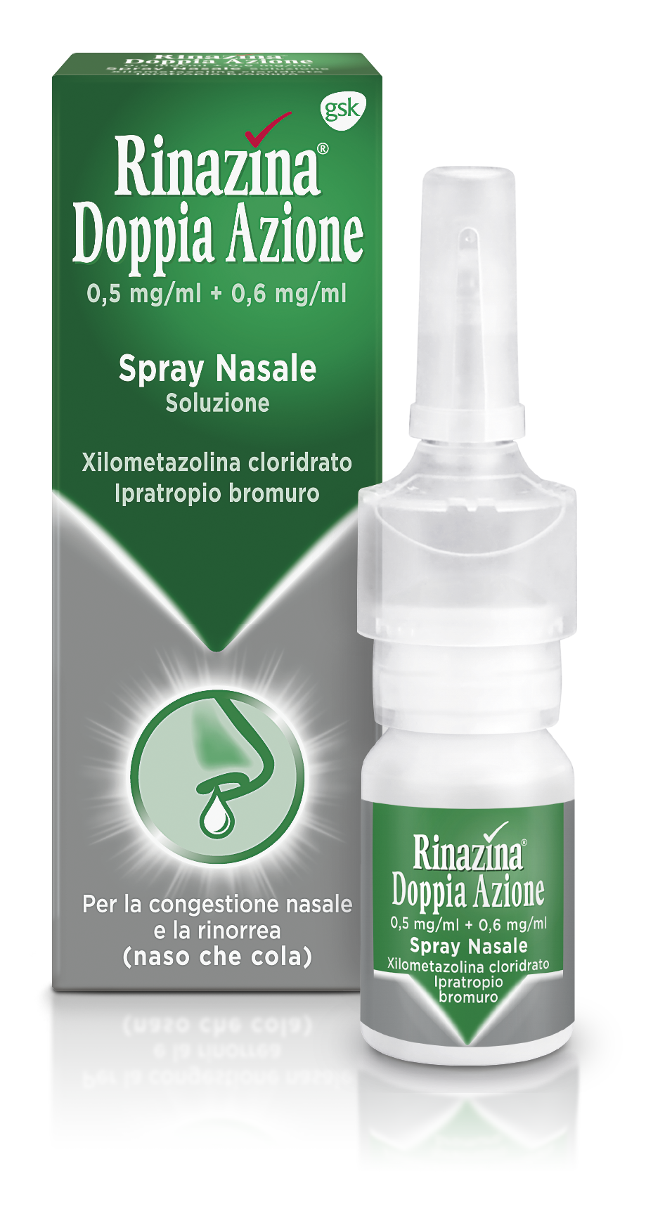 RINAZINA DOPPIA AZ*10ML5MG+6MG - Farmacia Mortise