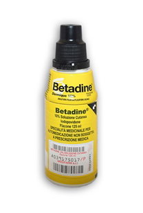 BETADINE*SOLUZ CUT 125ML 10% - Farmacia Mortise