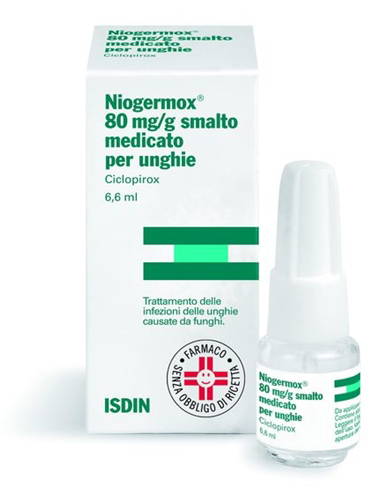 NIOGERMOX*SMALTO UNGHIE 6,6ML - Farmacia Mortise