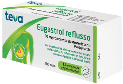 EUGASTROL REFLUSSO*14CPR 20MG - Farmacia Mortise