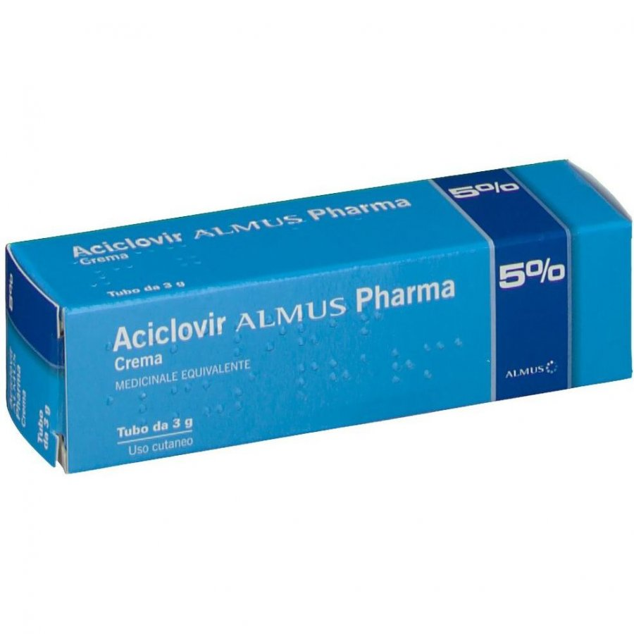 ACICLOVIR ALM*CREMA 3G 5% - Farmacia Mortise