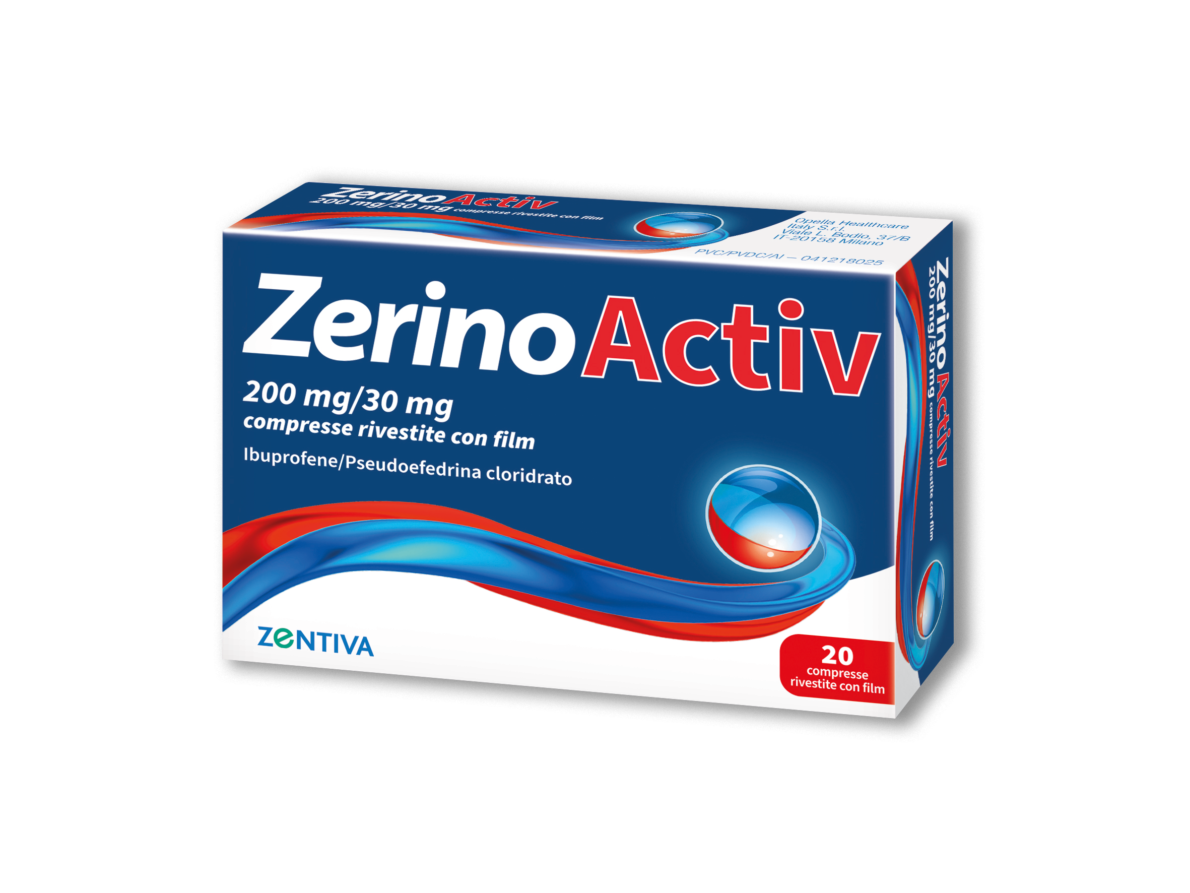 ZERINOACTIV*20CPR 200MG+30MG - Farmacia Mortise