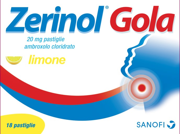 ZERINOL GOLA LIMO*18PAST 20MG - Farmacia Mortise