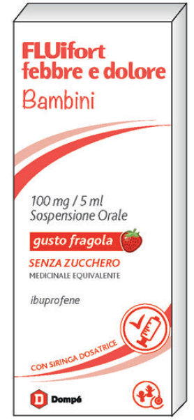 FLUIFORT FEBBRE DOL*BB150ML FR - Farmacia Mortise