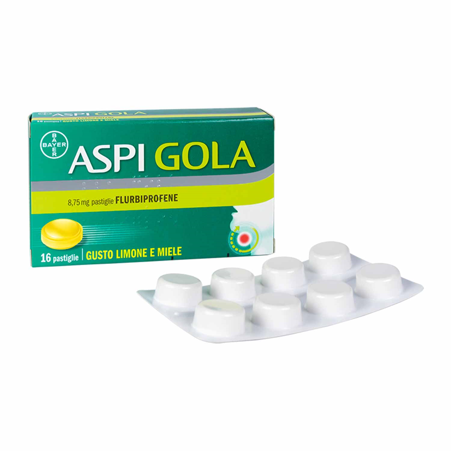 ASPI GOLA*16PASTL LIM MIELE - Farmacia Mortise