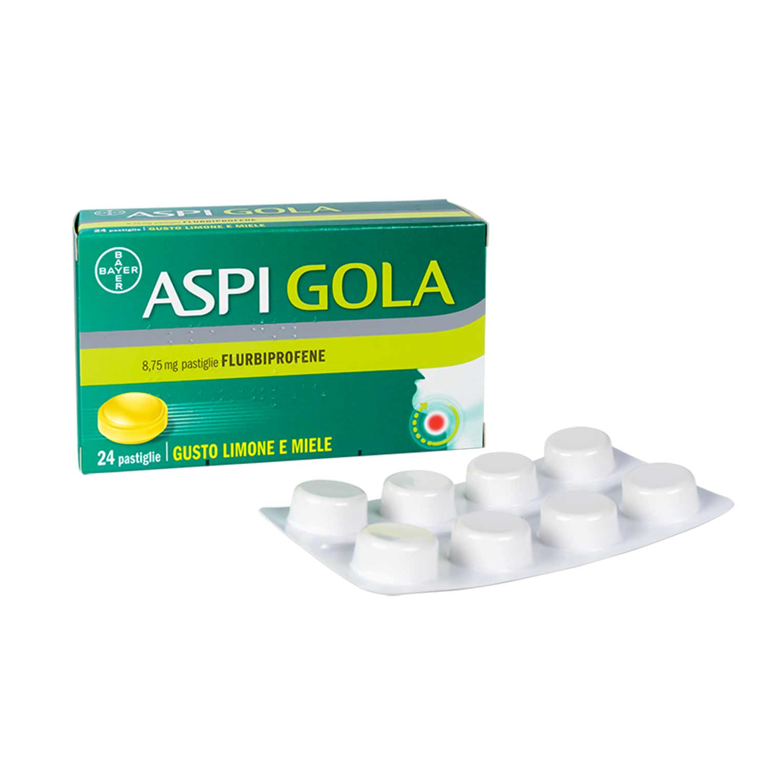 ASPI GOLA*24PASTL LIM MIELE - Farmacia Mortise