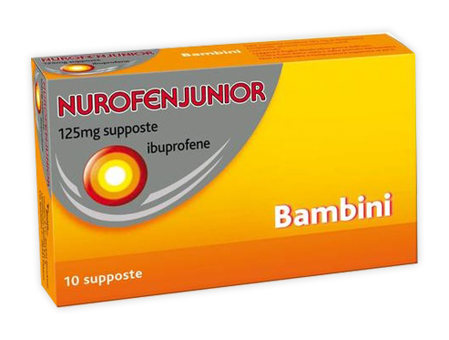 NUROFENJUNIOR*10SUPP 125MG - Farmacia Mortise