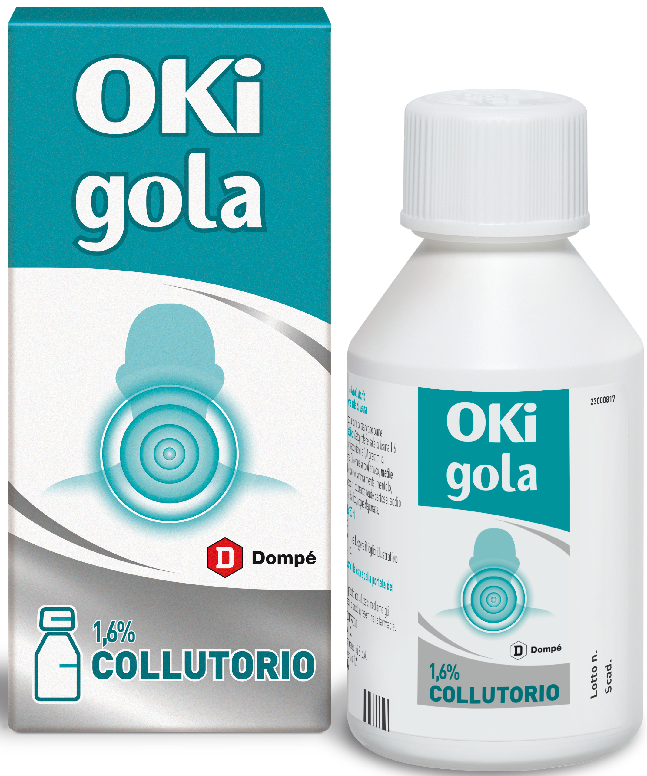 OKI GOLA*COLLUT 150ML 1,6% - Farmacia Mortise