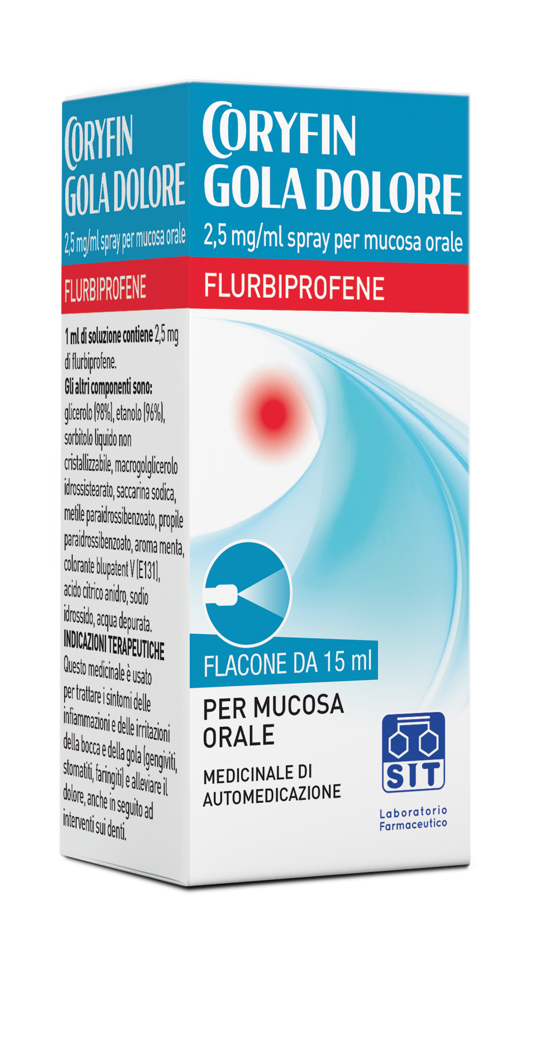CORYFIN GOLA DOLORE*SPRAY 15ML - Farmacia Mortise