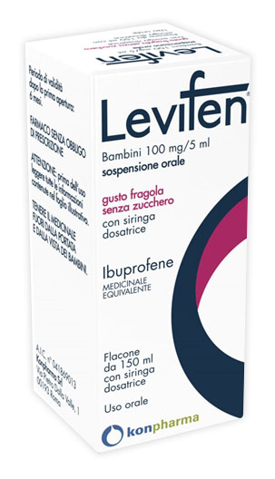 LEVIFEN*OS 150ML 100MG/5ML FRA - Farmacia Mortise
