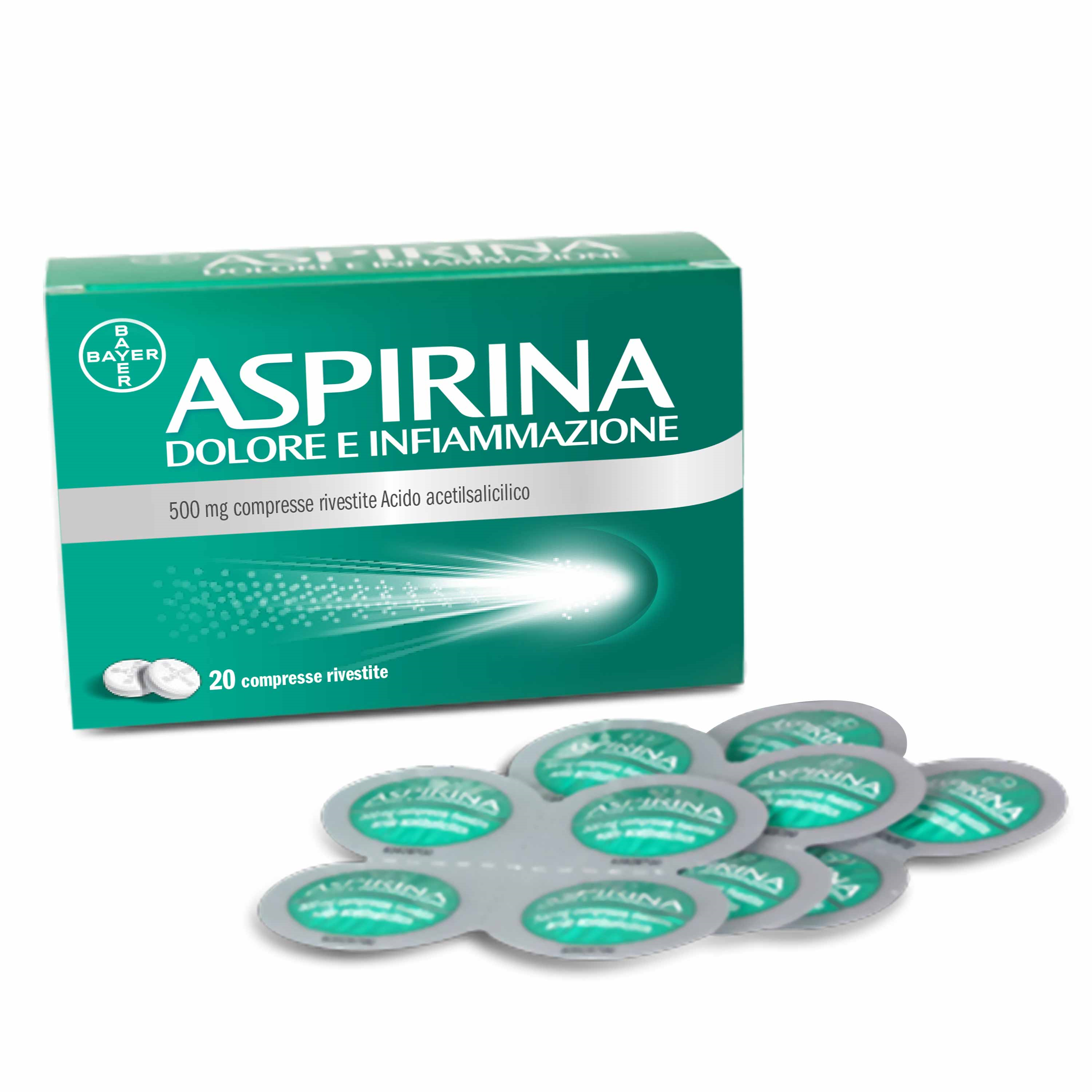 ASPIRINA DOLORE INF*20CPR500MG - Farmacia Mortise