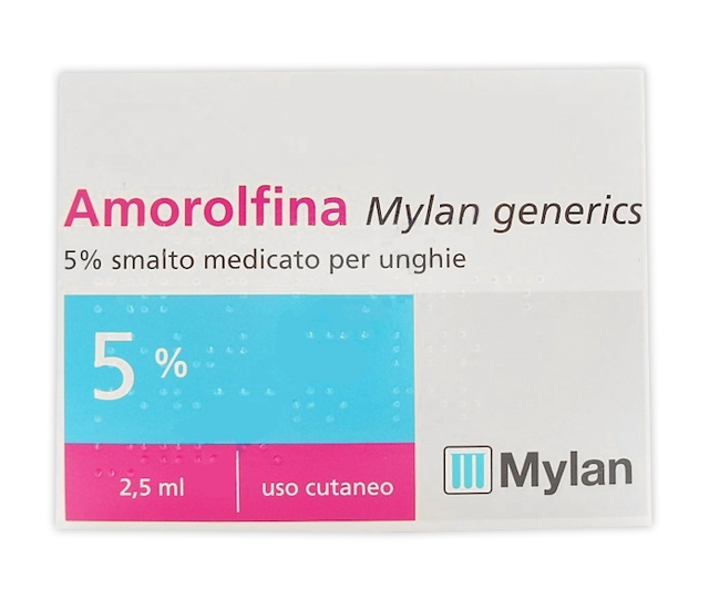 AMOROLFINA MY*SMALTO 2,5ML 5% - Farmacia Mortise