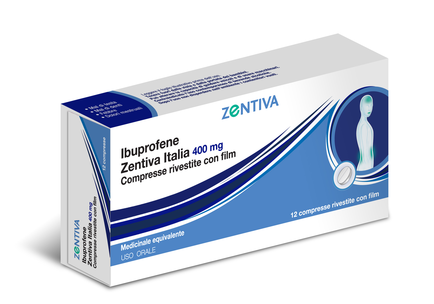 IBUPROFENE ZEN*12CPR 400MG - Farmacia Mortise