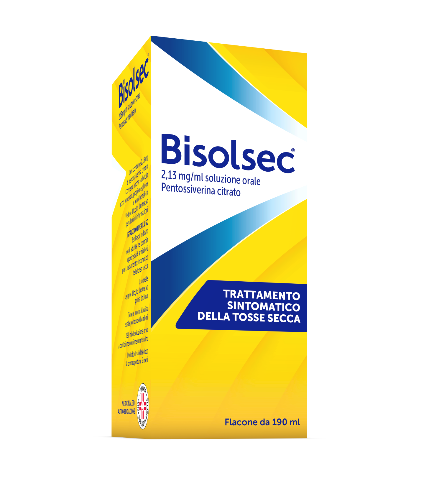BISOLSEC*OS FL 190ML 2,13MG/ML - Farmacia Mortise