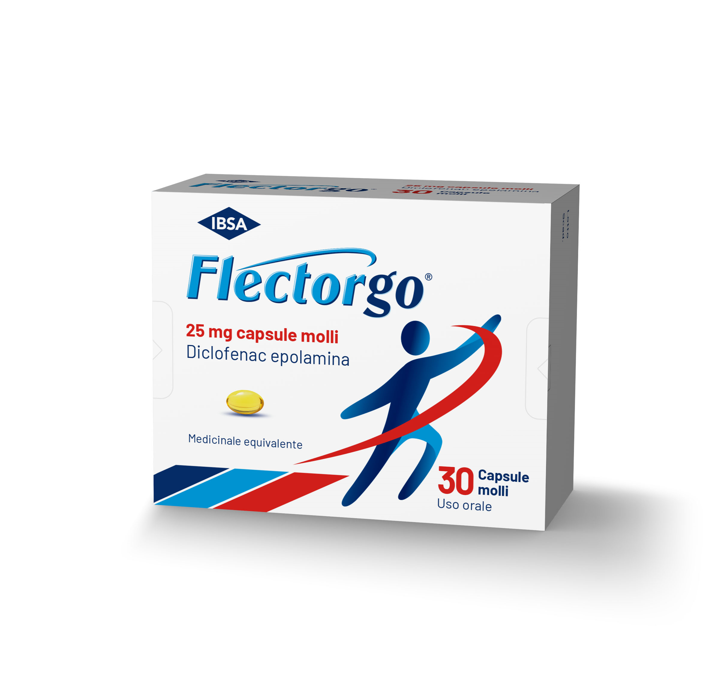 FLECTORGO*30CPS MOLLI 25MG - Farmacia Mortise