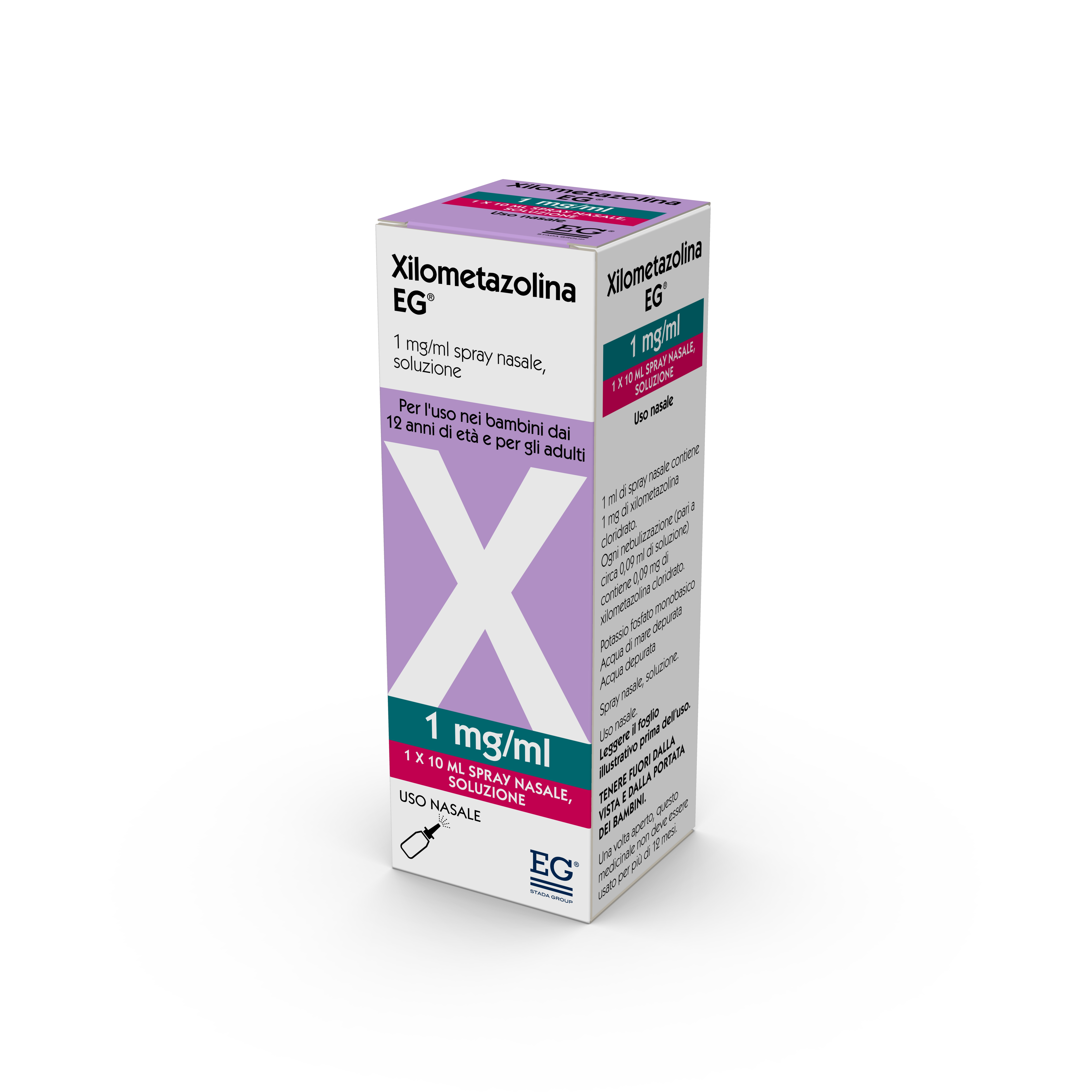 XILOMETAZOLINA EG*SPR10ML 10MG - Farmacia Mortise