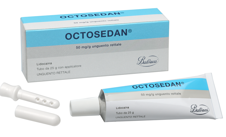 OCTOSEDAN*UNG RETT 25G 50MG/G - Farmacia Mortise