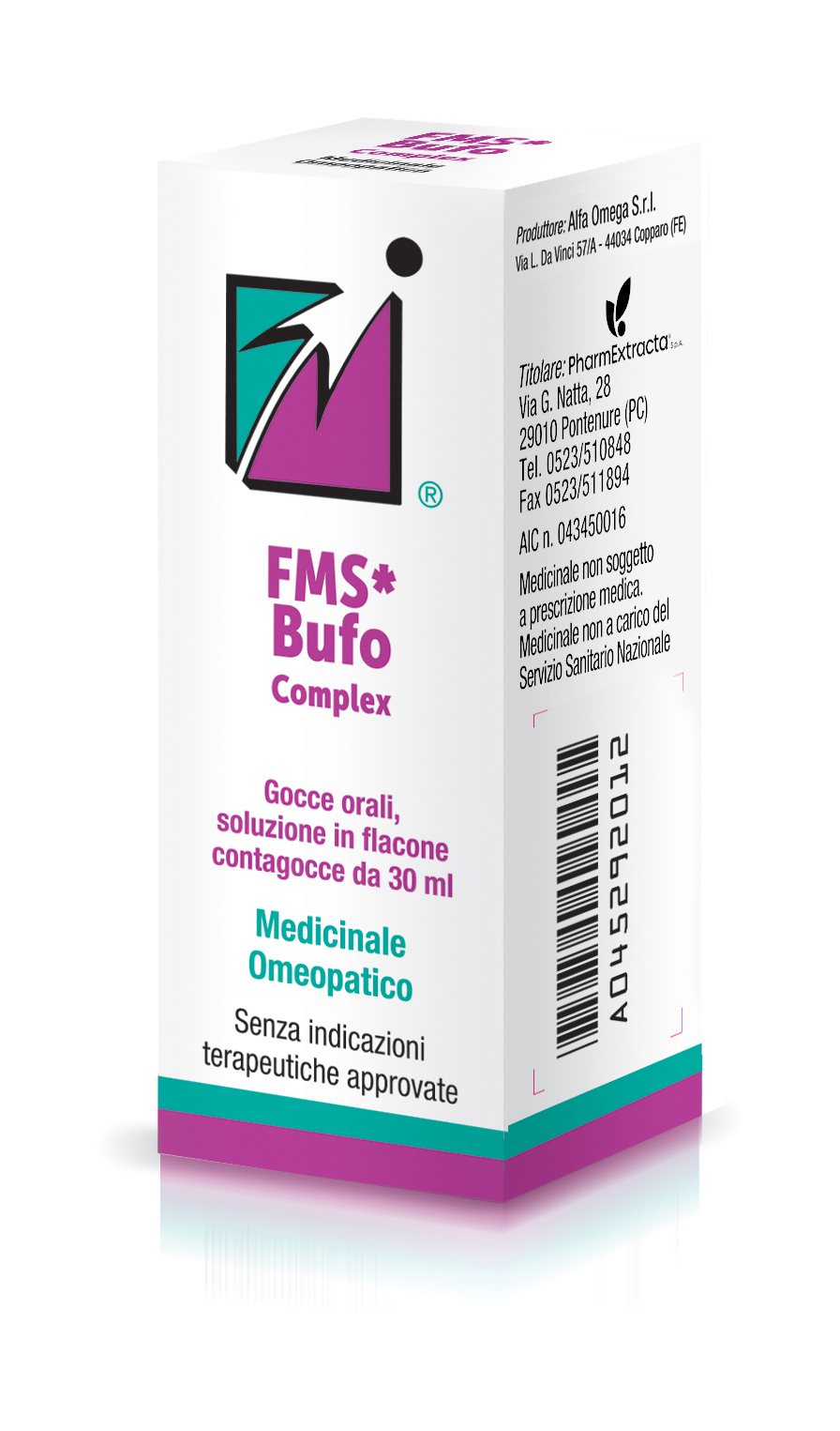 FMS BUFO COMPLEX*30ML GTT - Farmacia Mortise