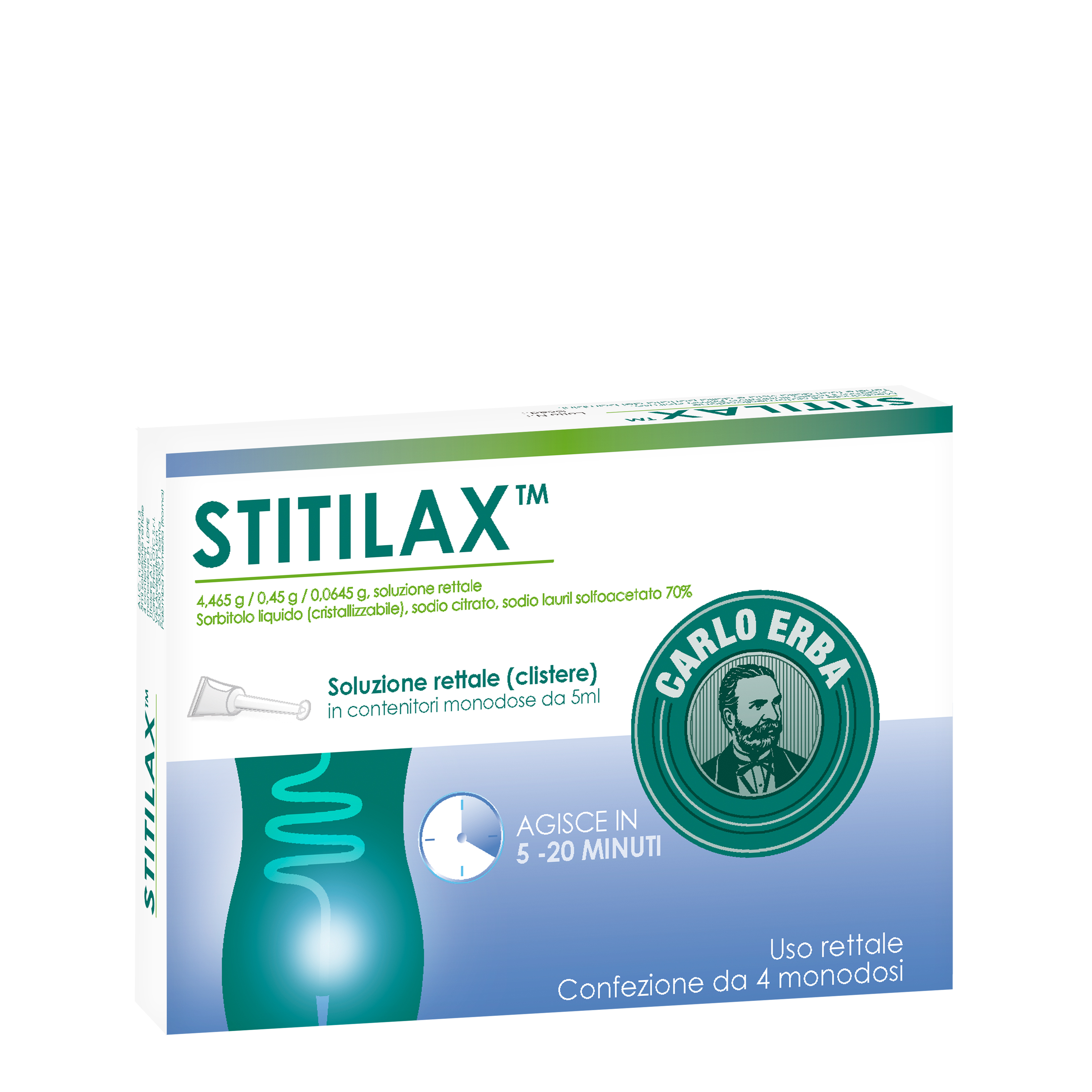 STITILAX*RETT SOL 4FL MONO 5ML - Farmacia Mortise
