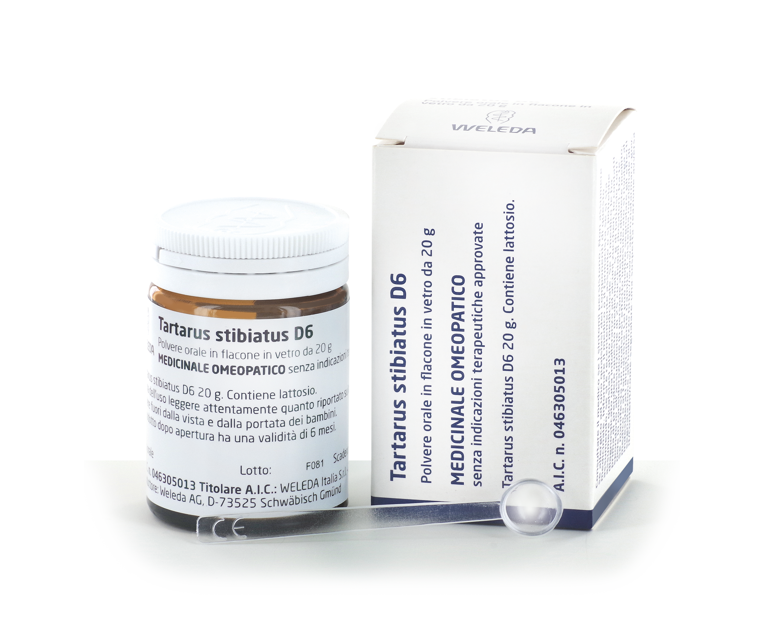 TARTARUS STIBIATUS*6DH POLV20G - Farmacia Mortise