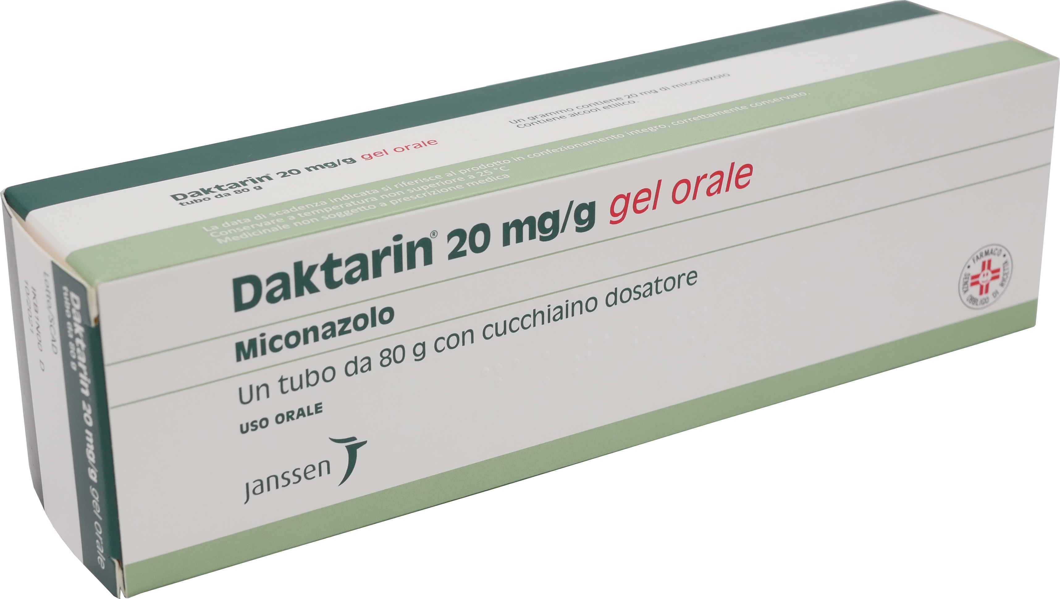DAKTARIN*GEL OS 80G 20MG/G - Farmacia Mortise