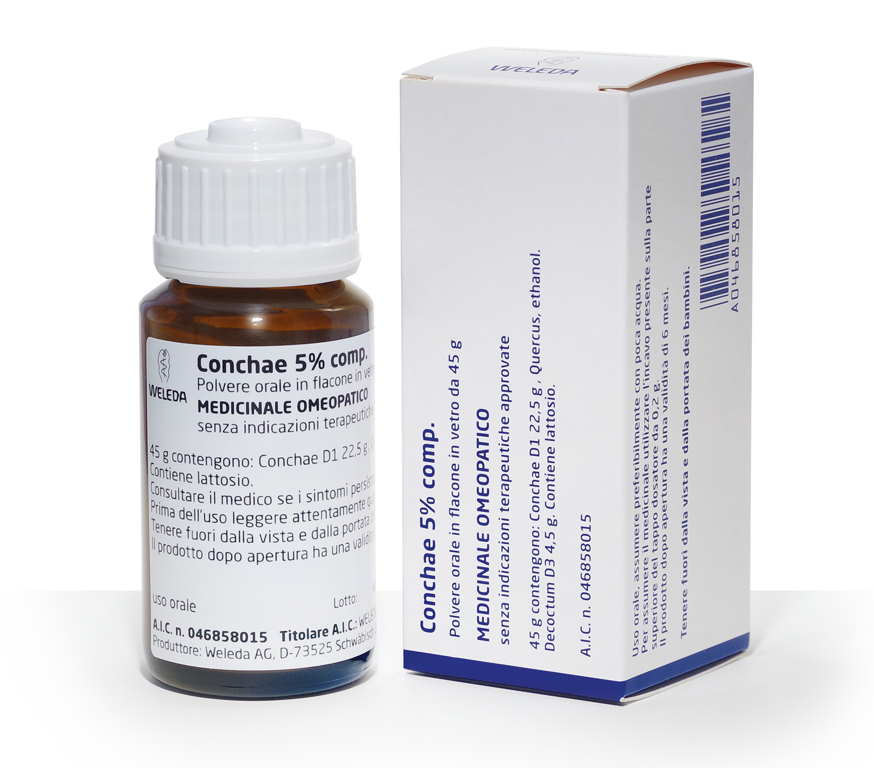 CONCHAE 5% COMP*OS POLV 45G - Farmacia Mortise